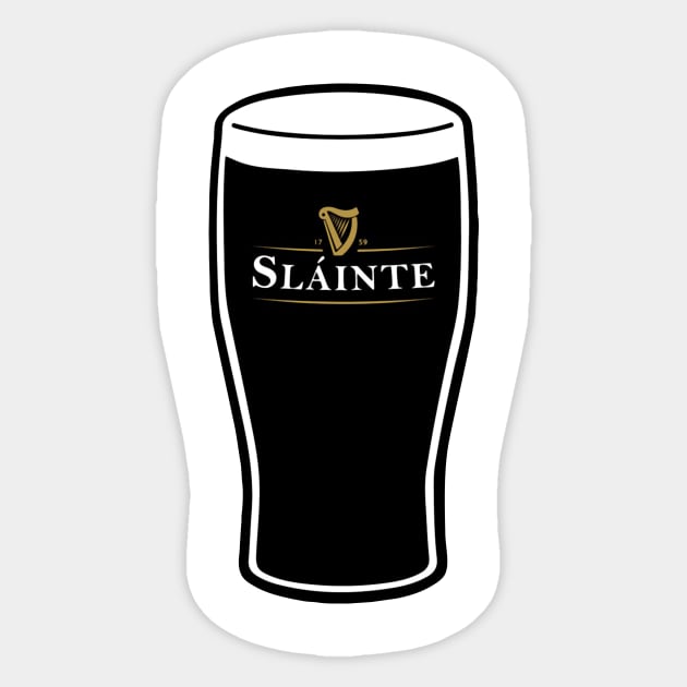 Guinness Slainte Sticker by FreedoomStudio